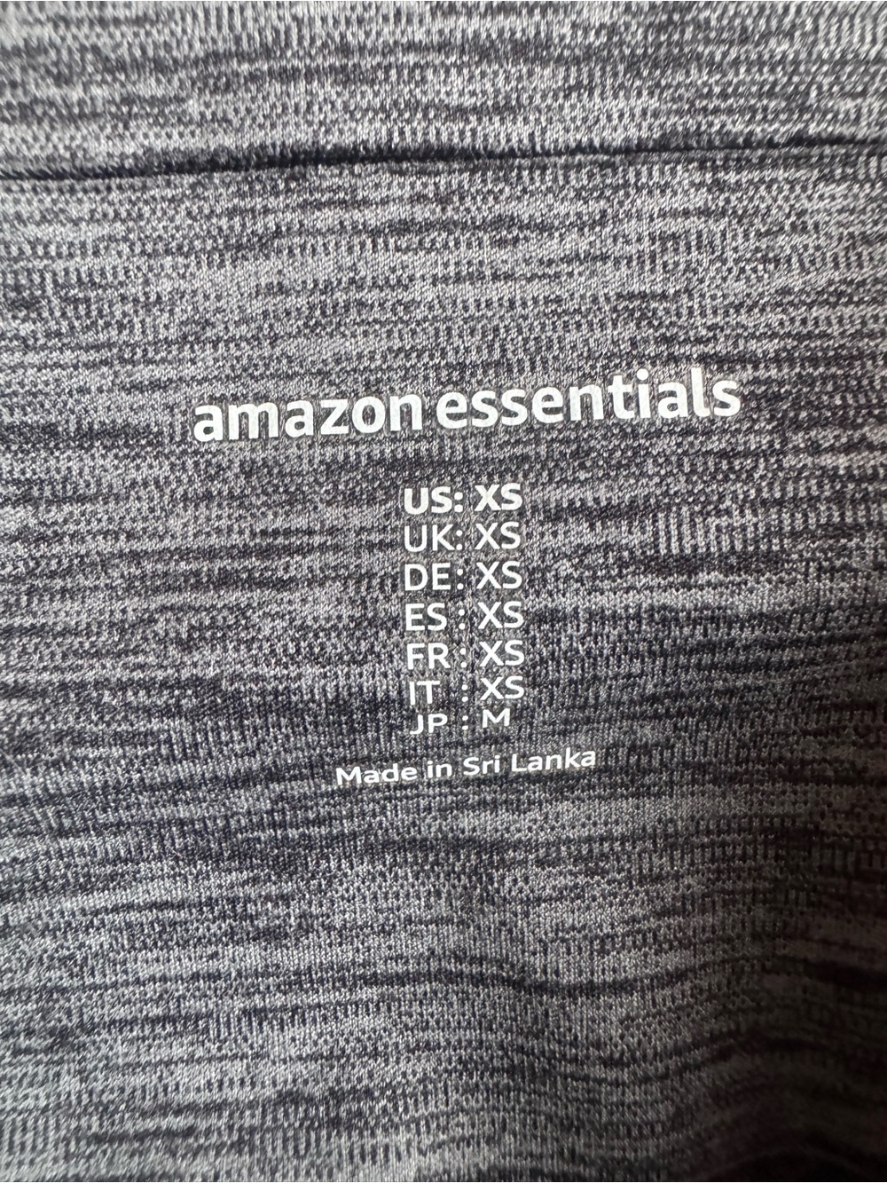 Amazon Essentials Women's Gray High-Waist Leggings - Picture 3 of 5